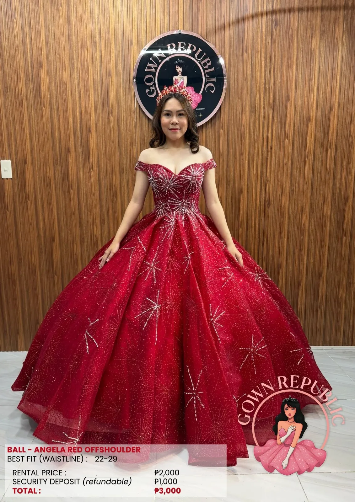 Ball Gowns: Red 229
